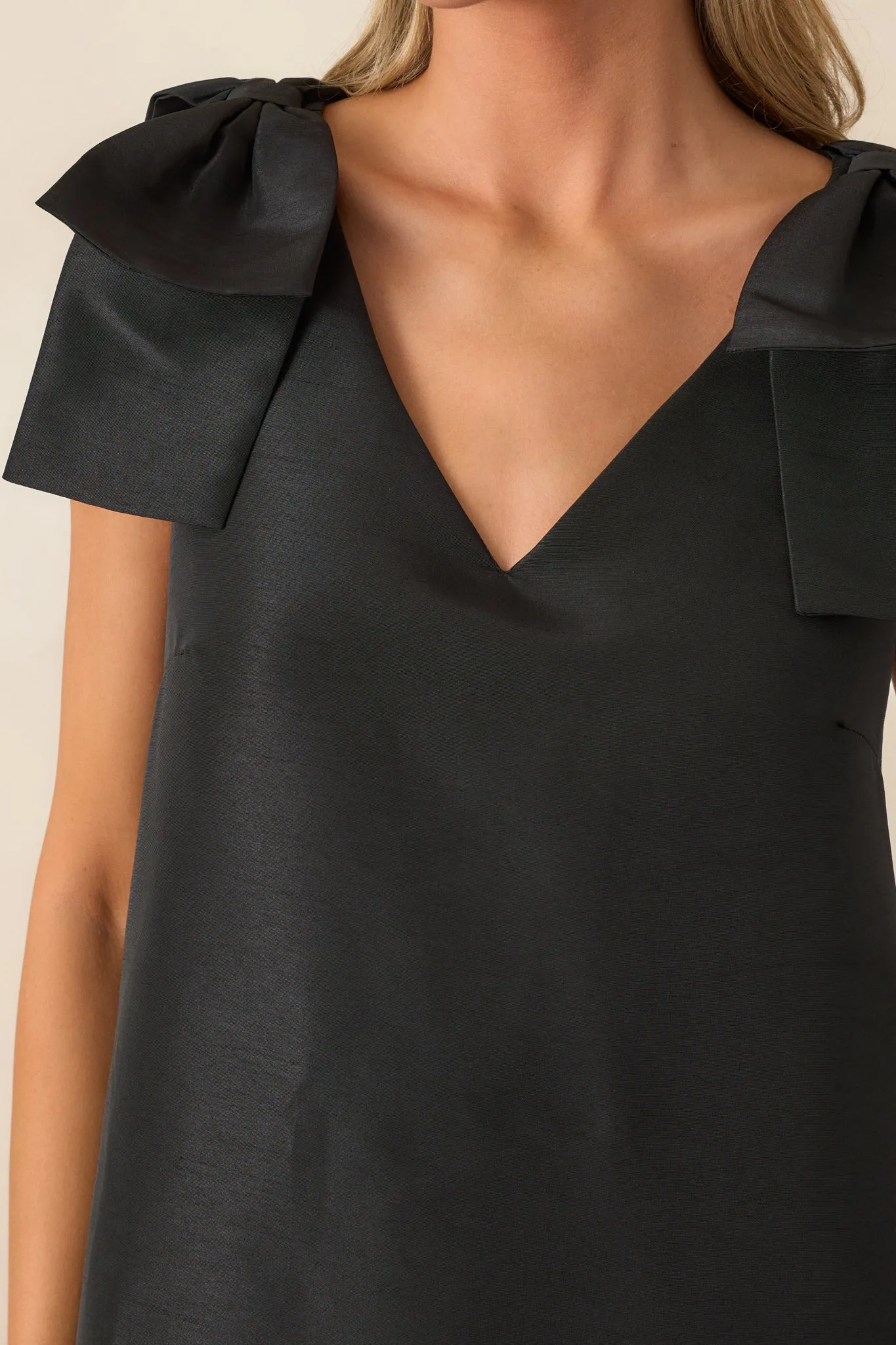 How Can It Be Black Sleeveless Mini Dress