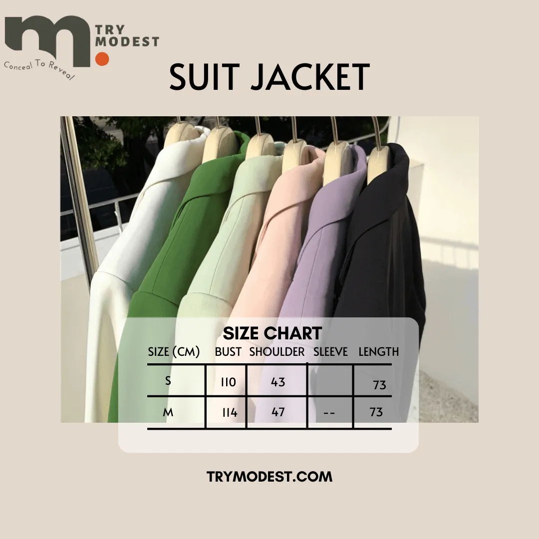 Women Everyday Casual Loose suit jacket