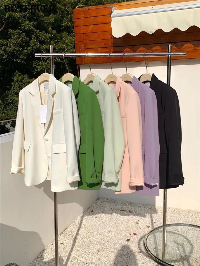 Women Everyday Casual Loose suit jacket